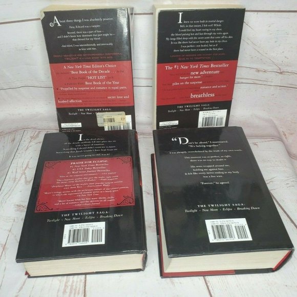 Twilight,New Moon,Eclipse & Breaking Dawn Books - Picture 12 of 12